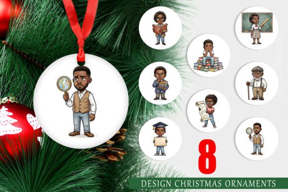 Sarcastic Black History Ornament PNG: A Bold Graphic Design Asset for Content Creators